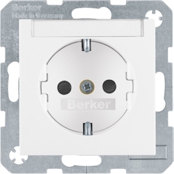 Berker SCHUKO-Steckdose pws/gl 47498989 Image