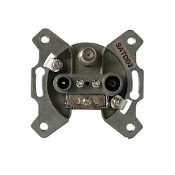 Kreiling Tech. 3-Loch Durchgangsdose SATDD3/Class A 10171 Image