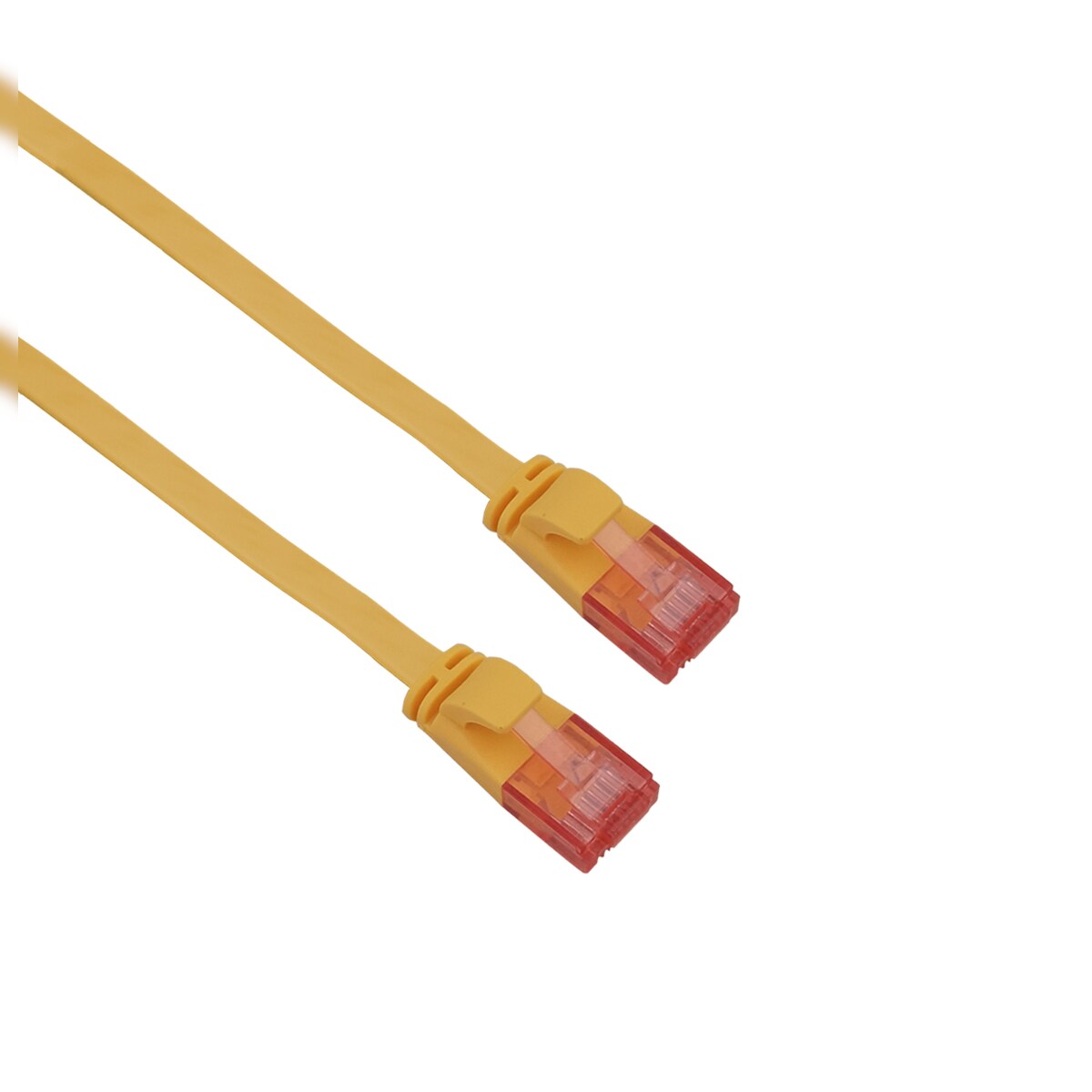 Helos ultra slim Patchkabel U/UTP Cat 6 gelb 3,0m Image