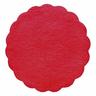 1-PACK 500x Tassenuntersetzer Glasuntersetzer Airlaid O 9cm rot