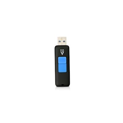 V7 8GB USB 3.0 Schwarz USB-Stick 30 MB/s