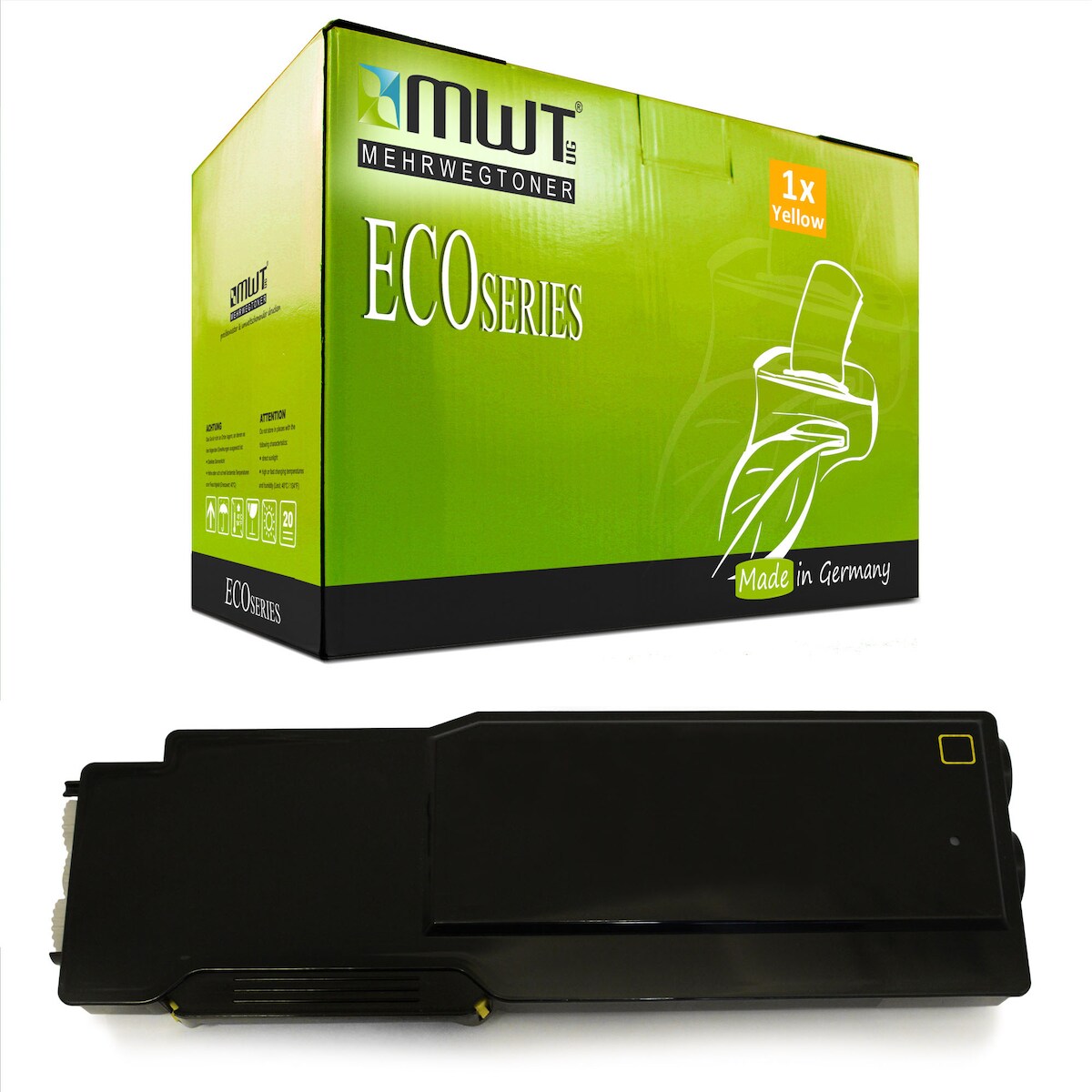 1 Mehrwegtoner kompatible Lasertoner ersetzt Xerox 106R02231 Yellow Image