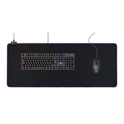 Extra Großes RGB Mauspad (900x360x4mm, 6 x RGB-Modi, 7 x Static-Modi) Image