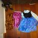 Disney Costumes | Complete Size 3 Anna Costume Size 7/8 Boots | Color: Purple/Pink | Size: Osg