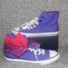 Converse Shoes | Euc Converse Chuck Taylor Hi Tie Dye Two Fold Purple Pink Sneakers 642867f Rare | Color: Pink/Purple | Size: 5g