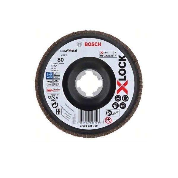 Bosch Power Tools X-LOCK Fächerscheibe 2608621769 Image