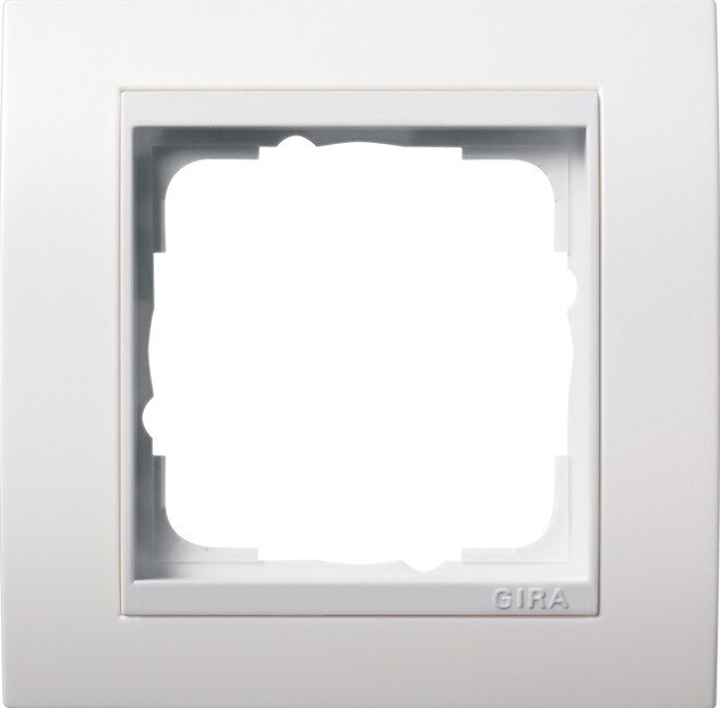 Gira Abdeckrahmen 1f.rws matt 0211327 Image