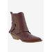 Wide Width Women's Shindig Western Bootie by Bellini in Wine (Size 7 1/2 W)