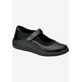 Women's Rose Mary Jane Flat by Drew in Black Croco (Size 8 1/2 M)