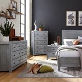 Grain Wood Furniture Montauk Standard 2 - Piece Bedroom Set Wood in Brown/Green/White | Twin | Wayfair SetMT0111-1N