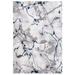 Blue/Gray 31 x 0.55 in Area Rug - Ebern Designs Dotha Abstract Gray/Blue/Ivory Area Rug | 31 W x 0.55 D in | Wayfair