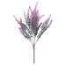 Primrue Artificial Lavender Flowers Bouquet Plastic in Indigo | 14.96 H x 3.97 W x 3.97 D in | Wayfair B86AA4625B2142D8A0EC5D3666E6090D