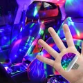 2022 nouveau USB multicolore LED éclairage intérieur de voiture lumière d'ambiance lumière néon