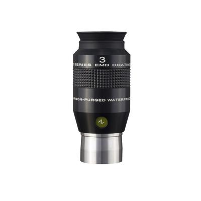 Explore Scientific 3 mm 52 Degrees Series Waterproof Eyepiece Black w/ white lettering ES logo EPWP5203-01