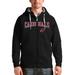 Men's Antigua Black Arizona Cardinals Wordmark Victory Full-Zip Hoodie