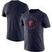 Men's Nike Navy Ole Miss Rebels Basketball Icon Legend Performance T-Shirt