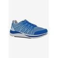 Wide Width Women's Balance Sneaker by Drew in Blue Mesh Combo (Size 6 W)