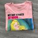 Disney Tops | Disney T Shirt | Color: Pink | Size: Xlj