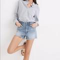 Madewell Shorts | Madewell The Perfect Jean Short | Color: Blue | Size: 27