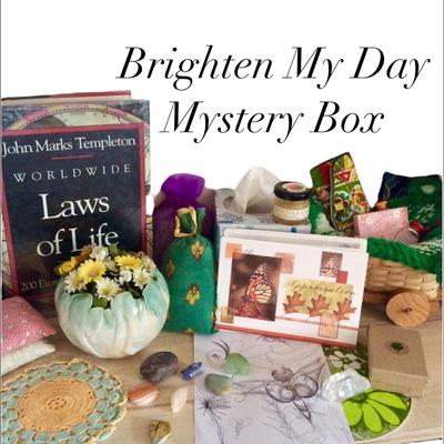 Anthropologie Other | “Brighten My Day” Mystery Box Surprise Box | Color: Blue/Green | Size: All