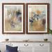 Wade Logan® Frozen Spring I - 2 Piece Picture Frame Painting Set Paper in Brown/Gray/Orange | 24 H x 20 W x 1 D in | Wayfair
