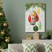 The Holiday Aisle® Arose Such A Clatter Collection B Premium Gallery Wrapped Canvas - Ready To Hang Canvas in Black/Blue/Green | Wayfair