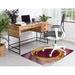 White 24 x 0.08 in Area Rug - Everly Quinn Full Color Indoor/Outdoor Area Rug Polyester | 24 W x 0.08 D in | Wayfair