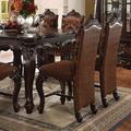 Bloomsbury Market Mina Counter Height 55" Dining Table Wood in Brown | 37 H x 55 W x 55 D in | Wayfair 7931B598907E4B44AB28824807E7BFF7