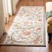 SAFAVIEH Handmade Chelsea Hali French Country Floral Scroll Wool Rug