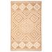 SAFAVIEH Handmade Natural Fiber Vjosa Diamond Geo Jute Rug