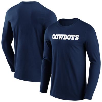Dallas Cowboys T-Shirt in Primärfarbe mit Wortmarke - Herren Image