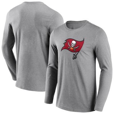 Tampa Bay Buccaneers Neutral Color Logo Langarm-T-Shirt - Herren Image