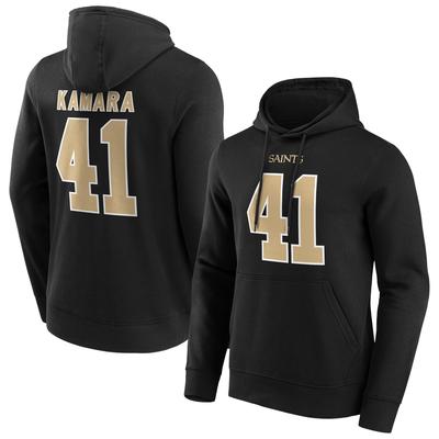 New Orleans Saints Home Name & Nummer Hoodie - Alvin Kamara - Herren Image