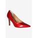 Women's Phoebie Pump by J. Renee in Red (Size 8 1/2 M)