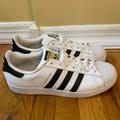 Adidas Shoes | - Adidas Superstar White/Black Adidas Originals Sz11 | Color: Black/White | Size: 11