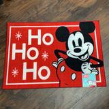 Disney Accents | Disney Mickey Rug | Color: Red/White | Size: Os