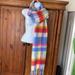 American Eagle Outfitters Accessories | American Eagle Aerie Scarf 20”X90” Multicolor New Beautiful Scarf | Color: Blue/Red | Size: Os