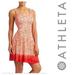 Athleta Dresses | Athleta Starfish Orange Reed Print Dress | Color: Orange/White | Size: S