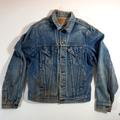 Levi's Jackets & Coats | Levi's Vintage Blue Medium Wash Usa Made Denim Jean Trucker Jacket Men's Size 34 | Color: Blue | Size: L