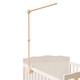 MMH Wooden Crib Mobile Holder - Mobile Arm for Crib Mobile Holder for Crib Arm (Arm 2)