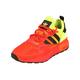 adidas Originals ZX 2K Boost Junior Running Trainers Sneakers (UK 4 US 4.5 EU 36 2/3, Yellow White red FV8595)