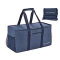 YELAIYEHAO Large Utility Tote Bag, Foldable Collapsible Tote for Storage Pool BeachShopping picnic laundry gym and Luggage