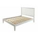 Three Posts™ Faringdon Solid Wood Bed Metal in White | 52 H x 60 W x 80 D in | Wayfair 3B3B73DE724346B3A380A8428578D364