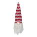 Northlight Seasonal 8" Lighted Red & Gray Knit Gnome Head Christmas Ornament Plastic | 8 H x 3 W x 3.5 D in | Wayfair NORTHLIGHT OA89811