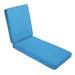 Birch Lane™ Outdoor Sunbrella Seat/Back Cushion Acrylic in Blue | 3 H x 78 D in | Wayfair 15E84595E69E49F2A16DFA0113371F56