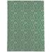 White 24 x 0.08 in Area Rug - Foundry Select Abstract Green/Light Green Area Rug Polyester | 24 W x 0.08 D in | Wayfair