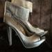 Jessica Simpson Shoes | Jessica Simpson Size 9 Stilettos With Zipper Back Detail Fair Condition | Color: Black | Size: 9