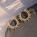 Free People Jewelry | 18k Dainty Hoop Earrings | Color: Gold | Size: Os