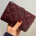 Kate Spade Bags | Burgundy Dark Purple Red Leather Quilted Kate Spade Wallet | Color: Purple/Red | Size: Os
