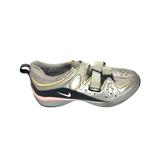 Nike Shoes | Nike Spin Trainer Plus Cycling Shoes 8 | Color: Pink/Silver | Size: 8